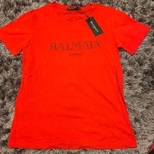 Balmain Red tshirt